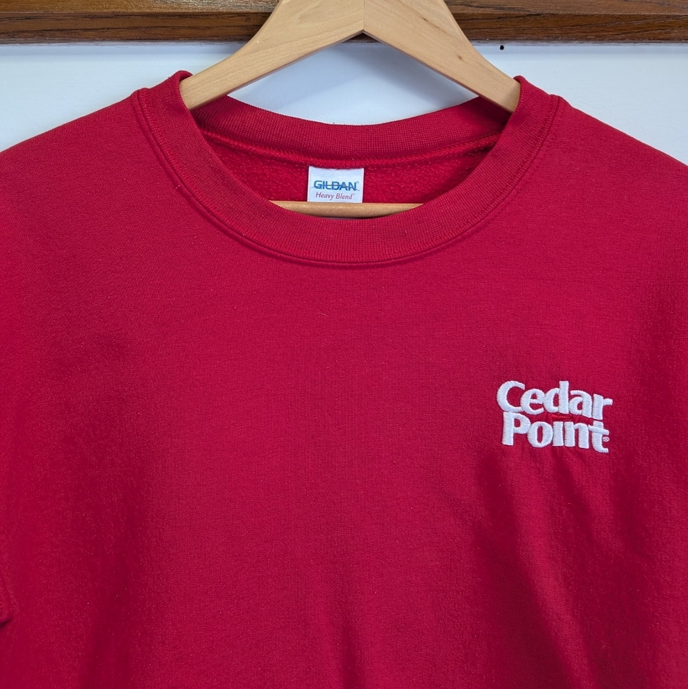 🎢 Vintage Cedar Point Crewneck Sweatshirt Adult Small